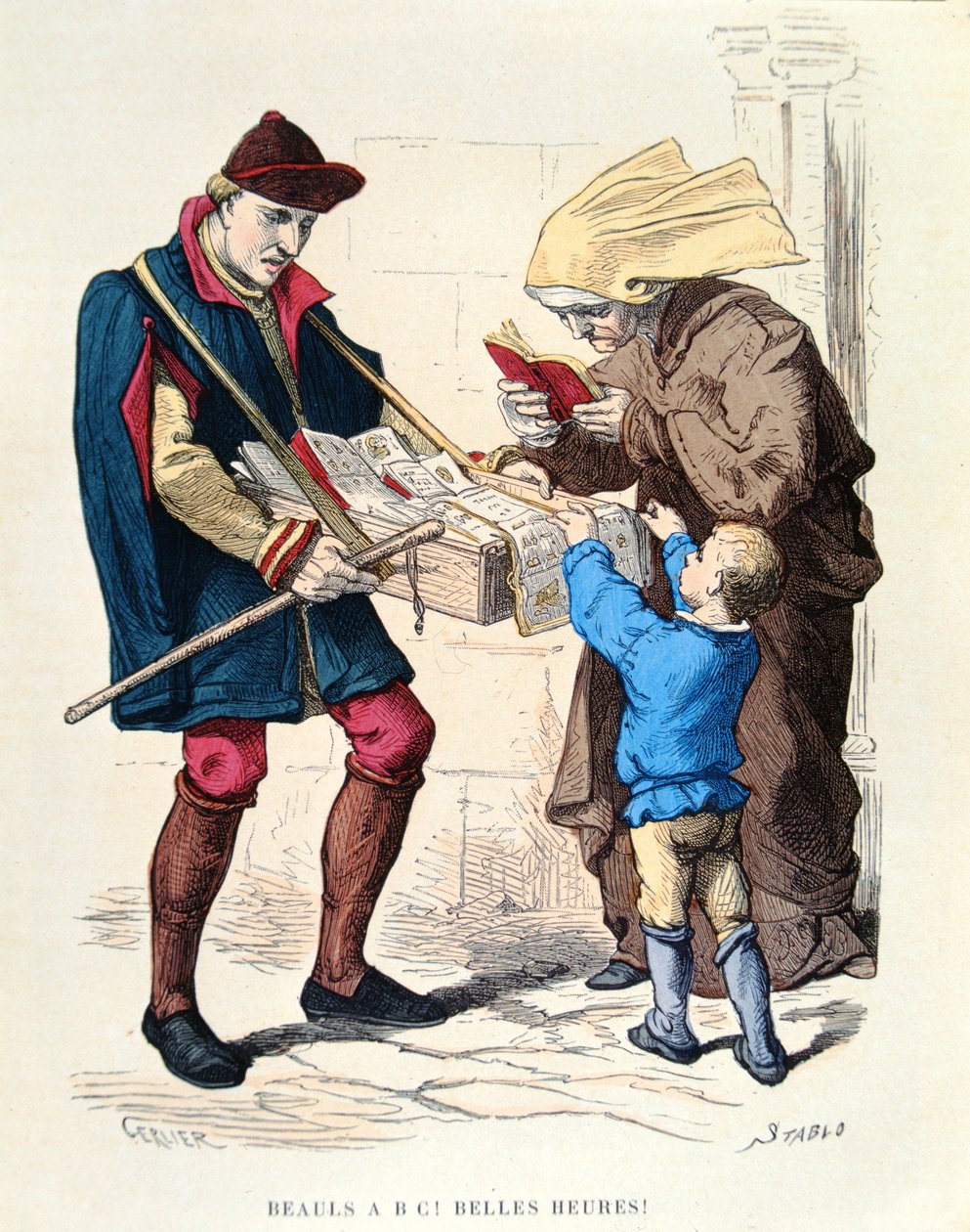 Libraire au XVe siècle, de 