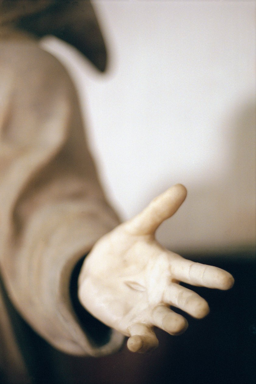 Saint François recevant les stigmates, c.1580 (marbre) - Germain Pilon
