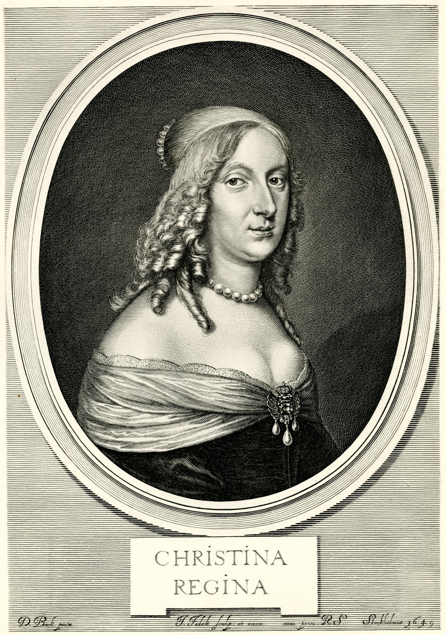 Christine Reine de Suède, 1884-90 (phototype) - German School