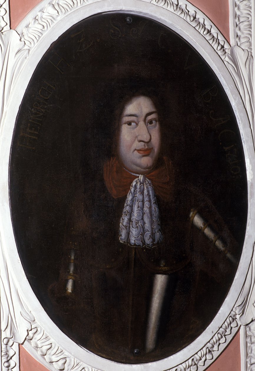 Heinrich von Roemhild, duc de Saxe, Juliers, Clèves et Berg - German School