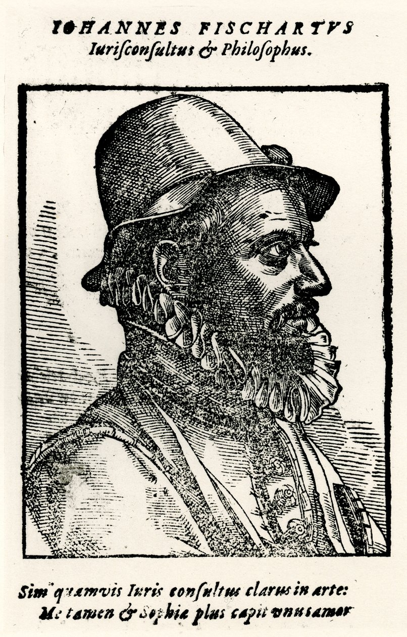 Johann Fischart, 1884-90 (phototype) - German School