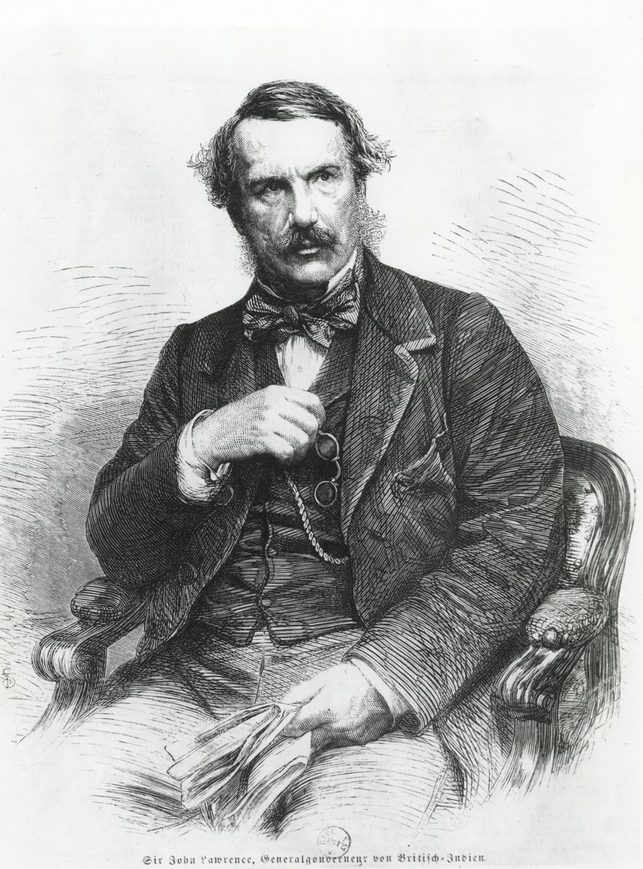 Portrait de Sir John Lawrence (1811-79) - German School