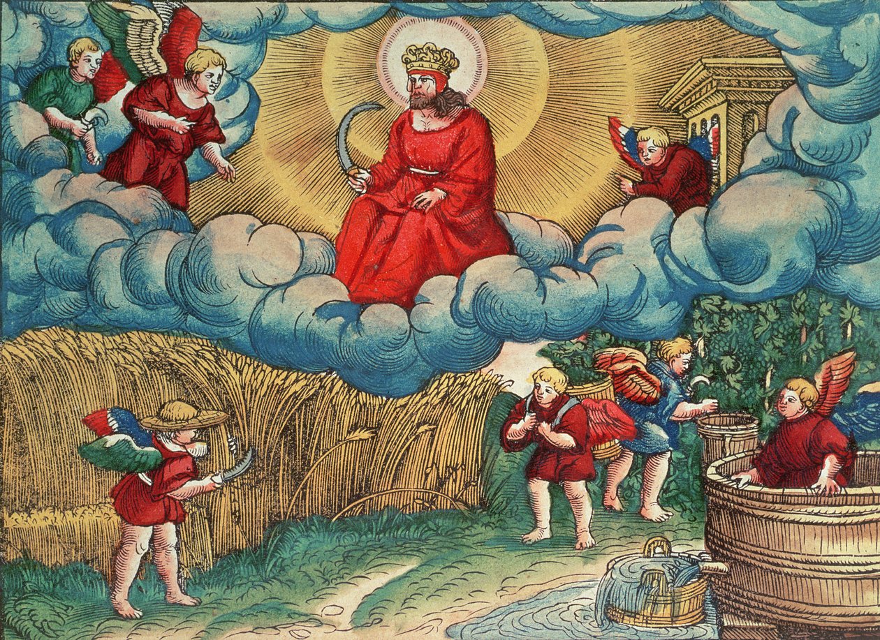 Révélations 14:14 Le Moissonneur, Vision d