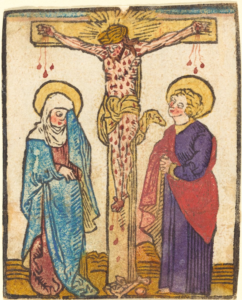 Christ sur la croix - German 15th Century