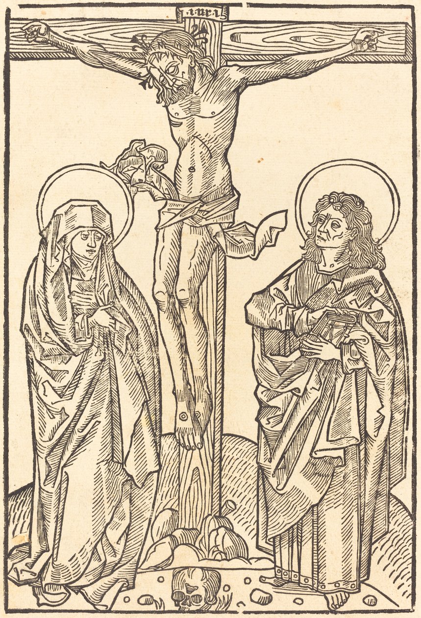 Le Christ en Croix - German 15th Century