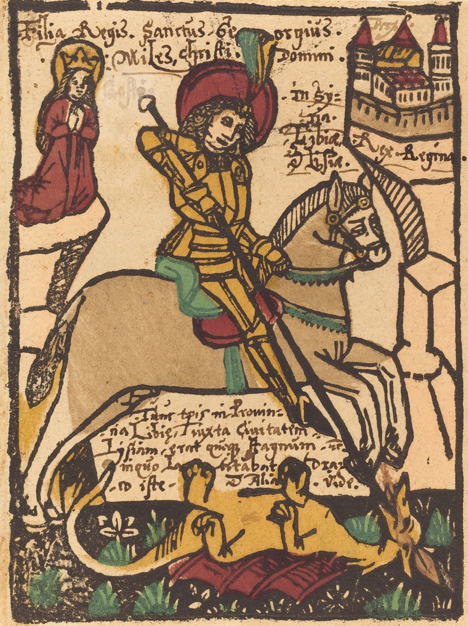 Saint Georges - German 15th Century