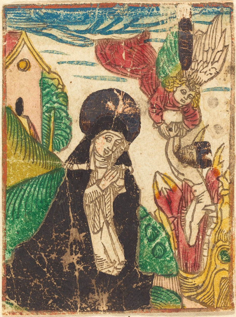 Sainte Ottilie - German 15th Century
