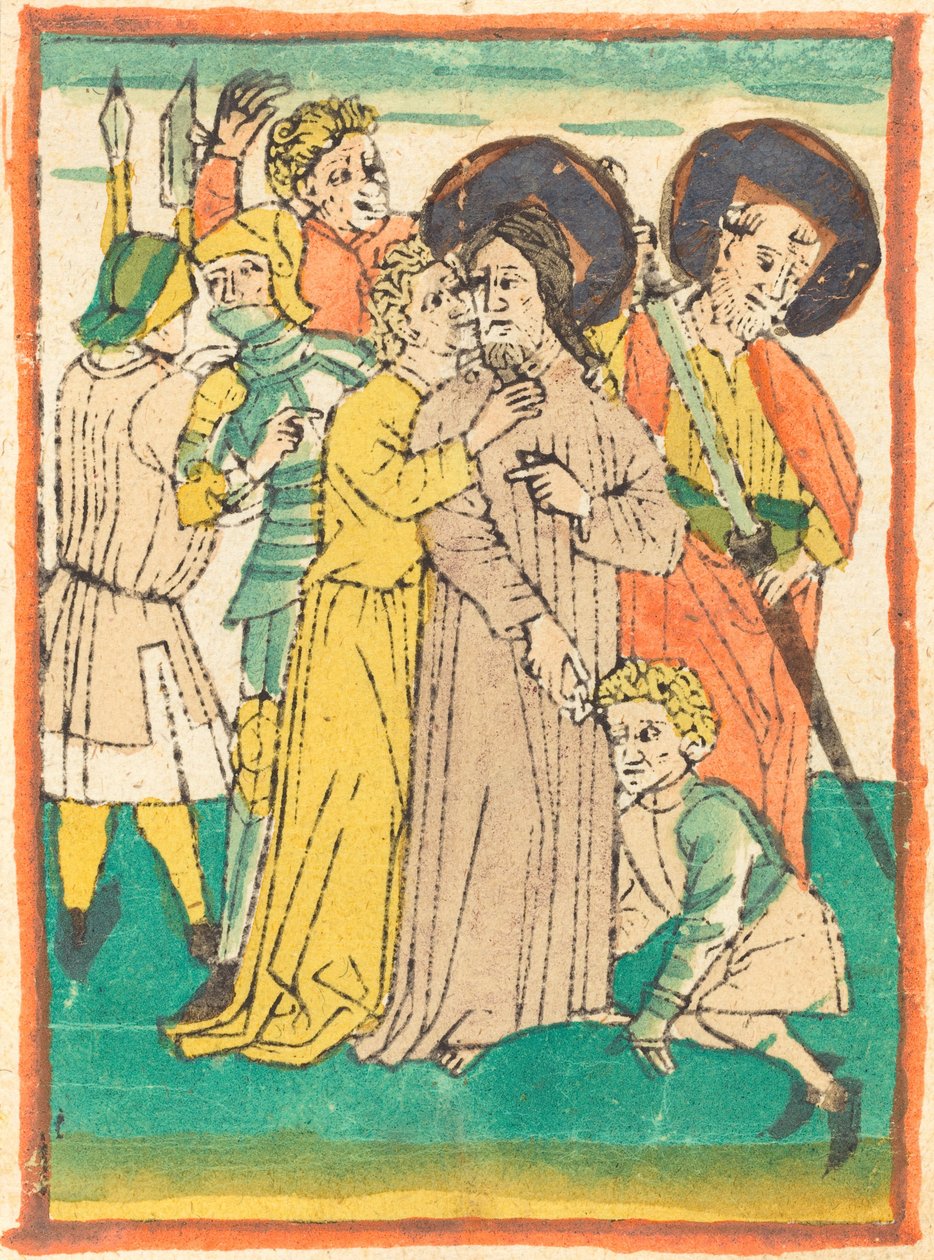 La Trahison du Christ - German 15th Century