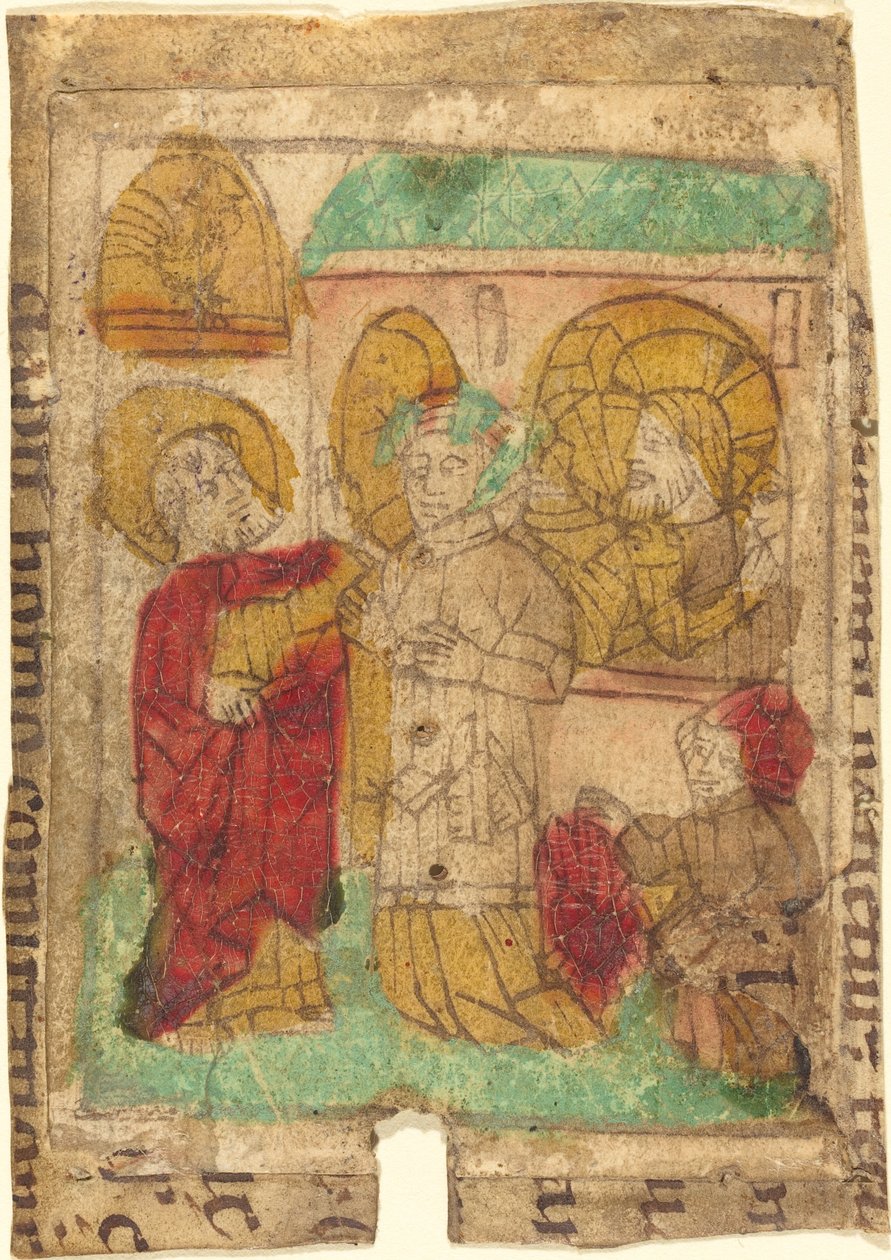 Le Reniement de Pierre - German 15th Century