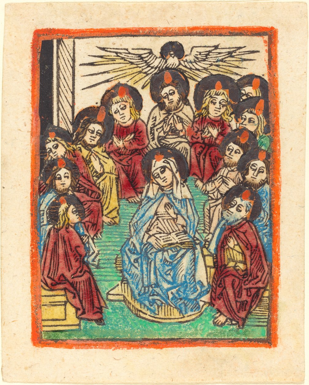 Descente du Saint-Esprit - German 15th Century