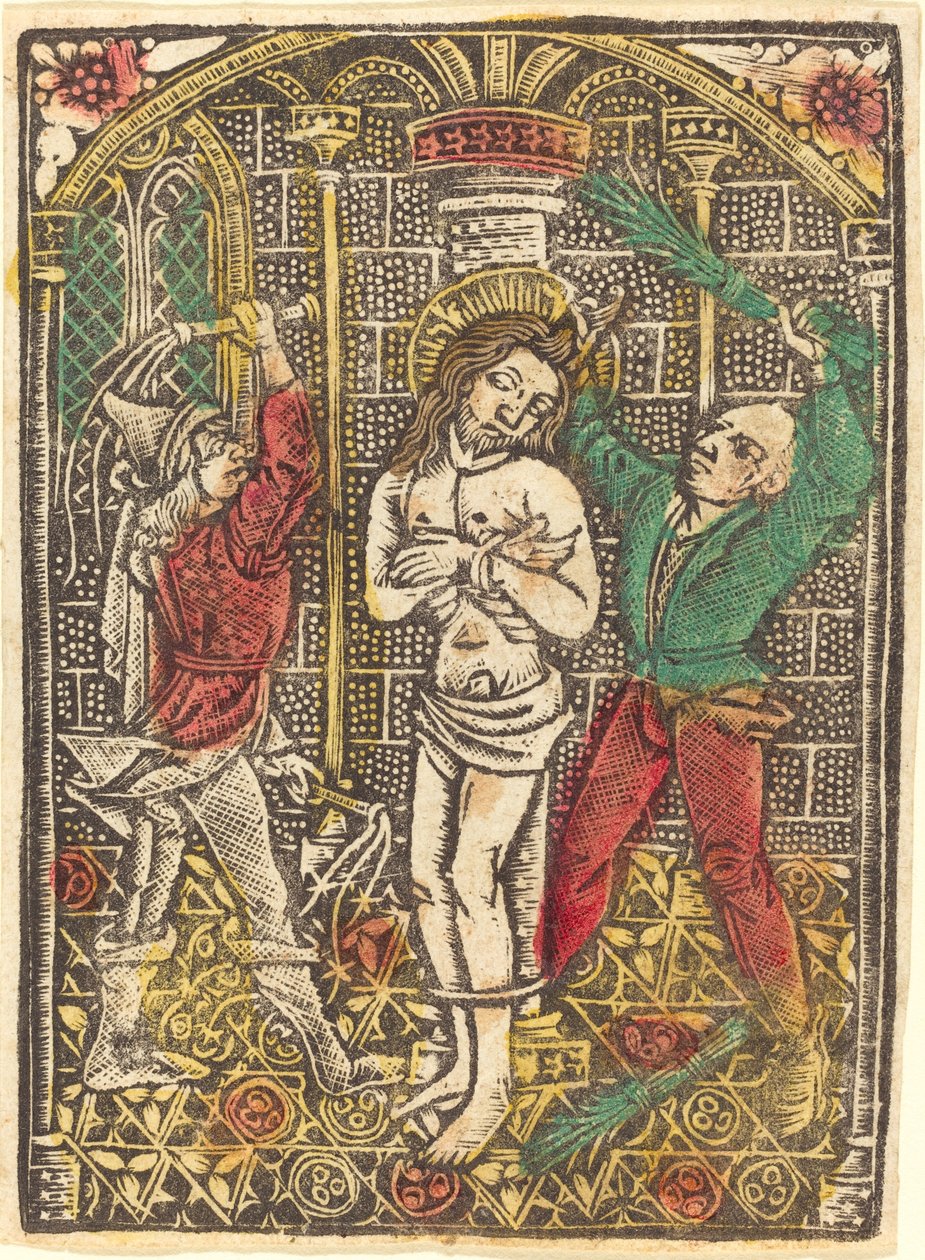 Flagellation - German 15th Century