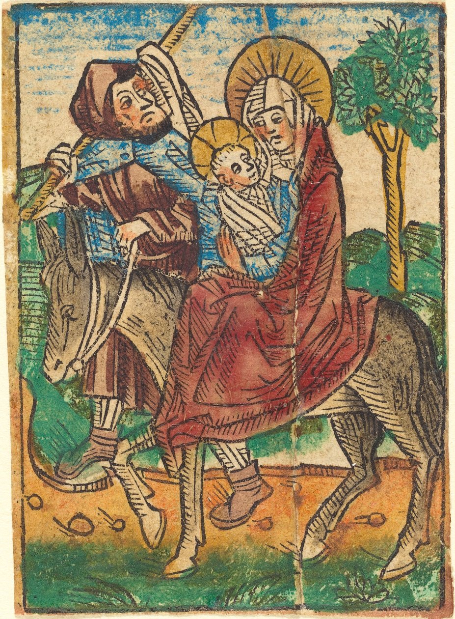 La Fuite en Égypte - German 15th Century