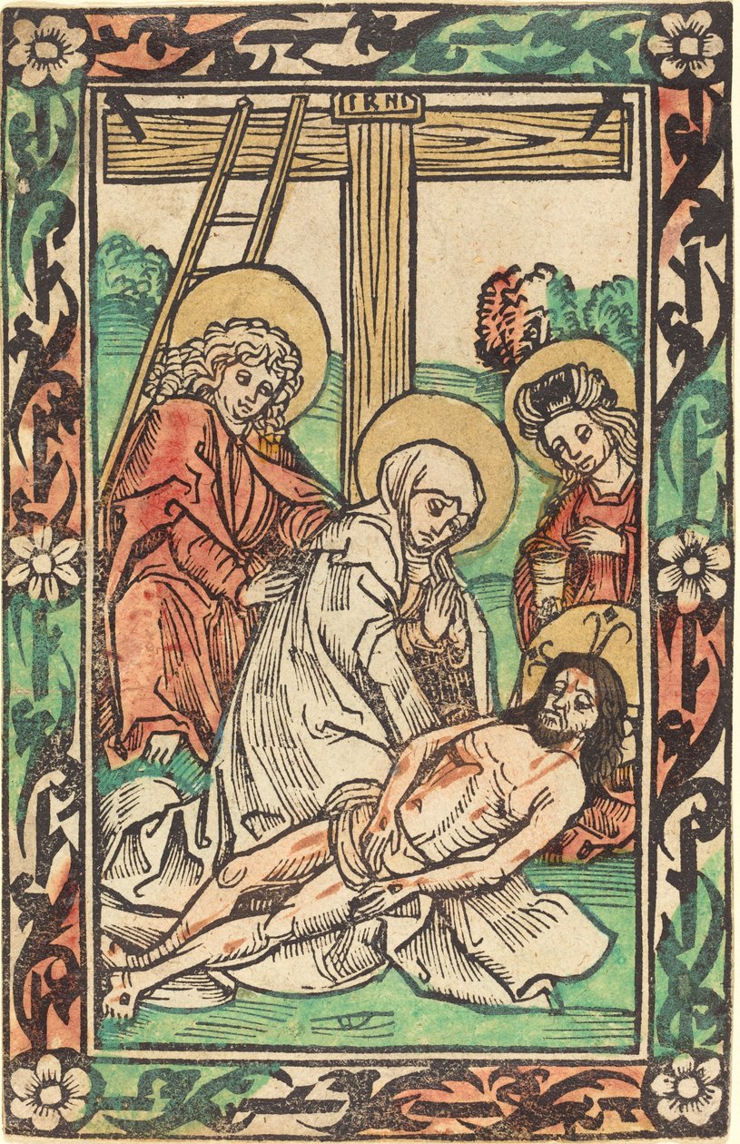 La Lamentation - German 15th Century