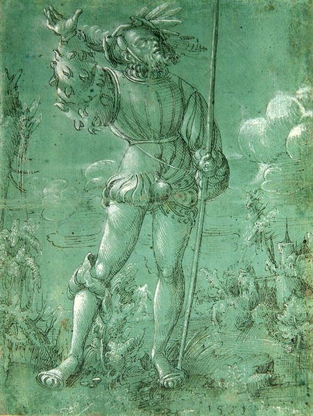 Un Landsknecht - German School