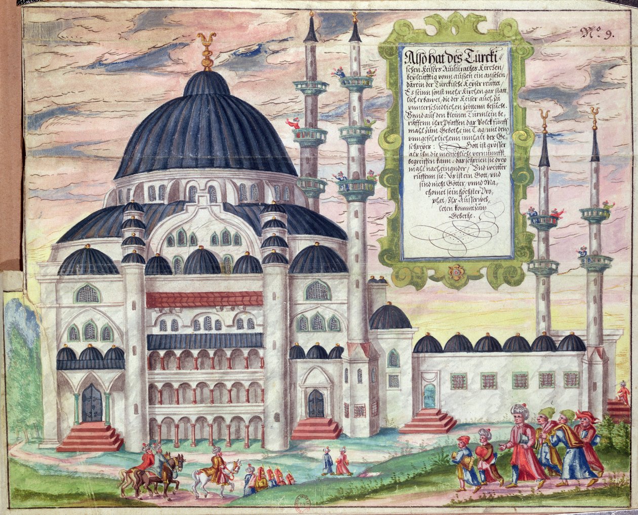 Une mosquée en Turquie - German School