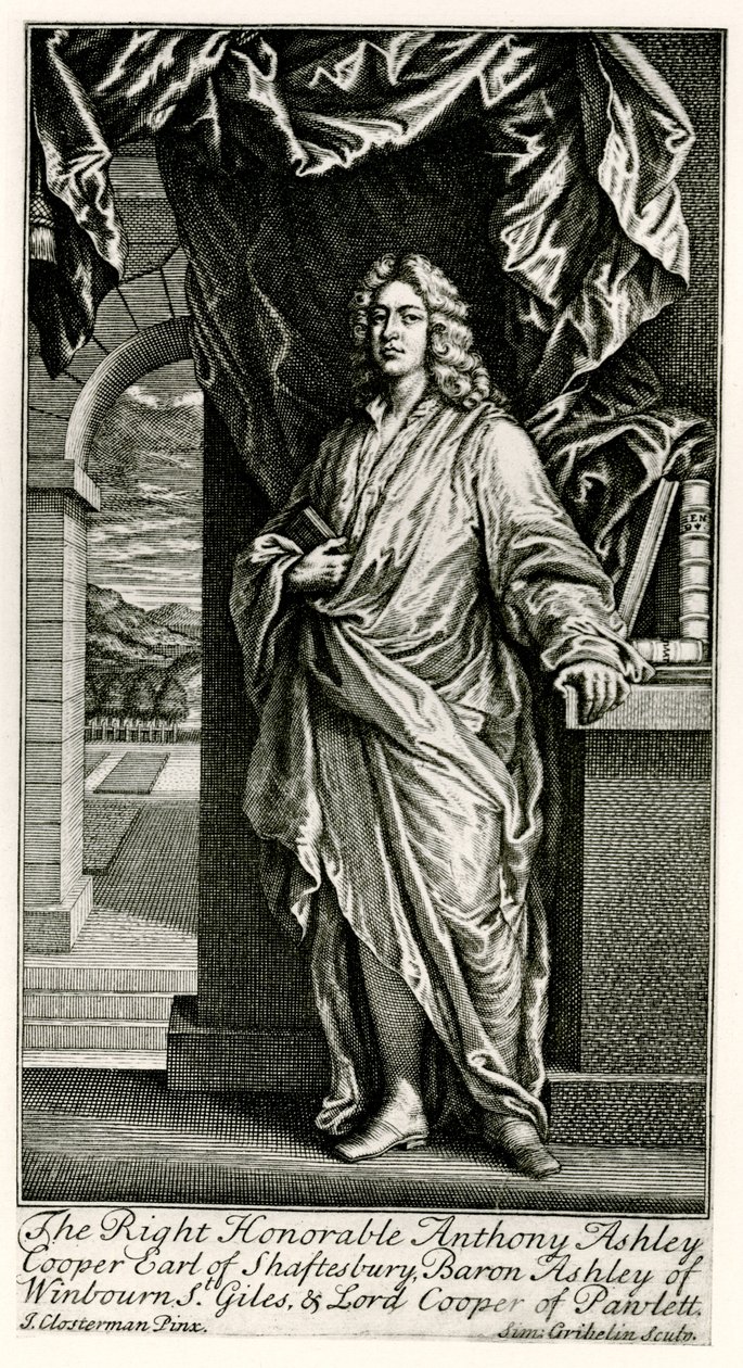 Anthony Ashley Cooper, 3e comte de Shaftesbury - German School