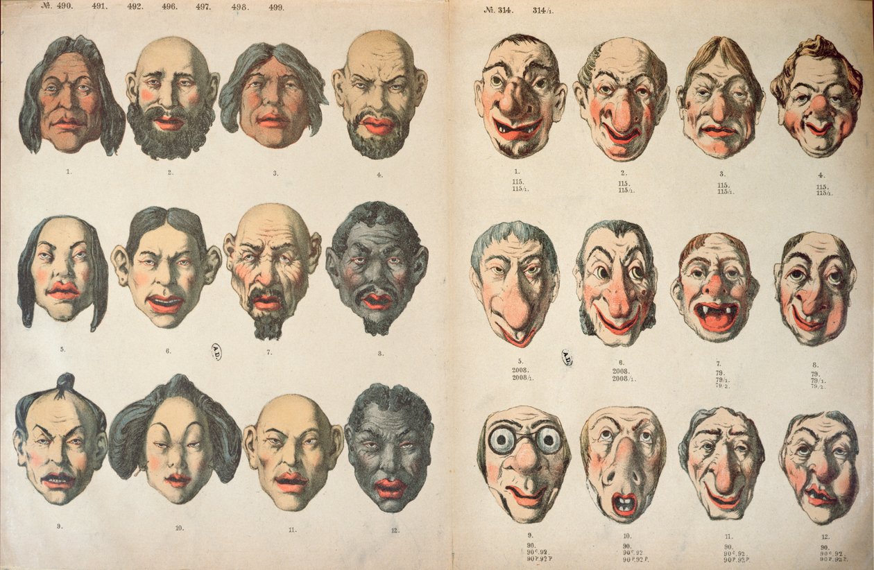Masques de carnaval - German School