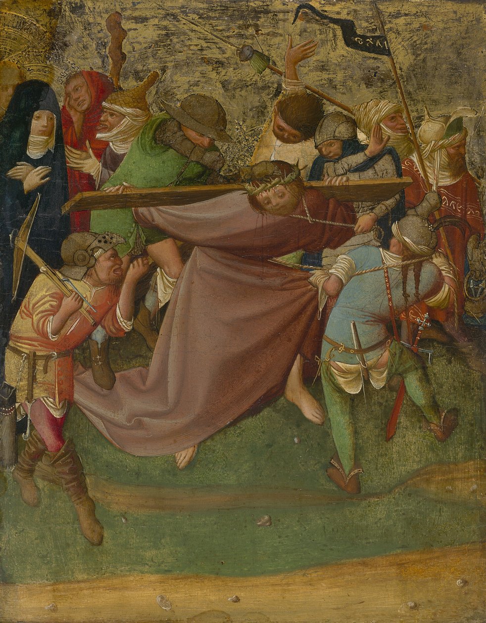 Le Christ portant la croix, 1420-25 - German School