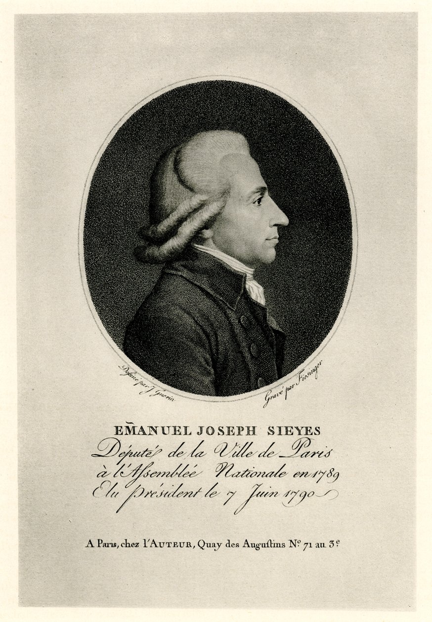 Emmanuel Joseph Comte Sieyès - German School