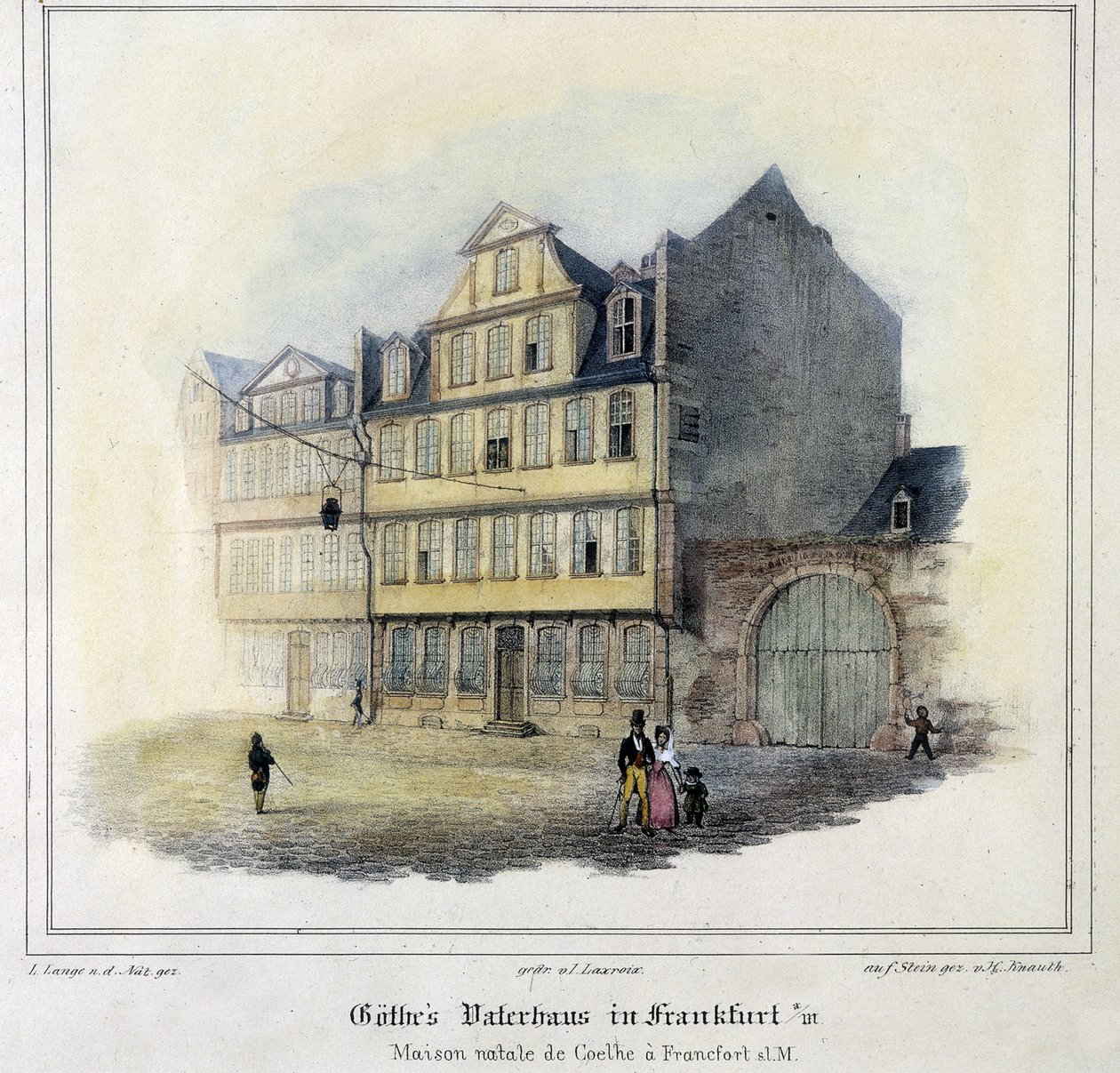 Maison de Goethe à Francfort - German School