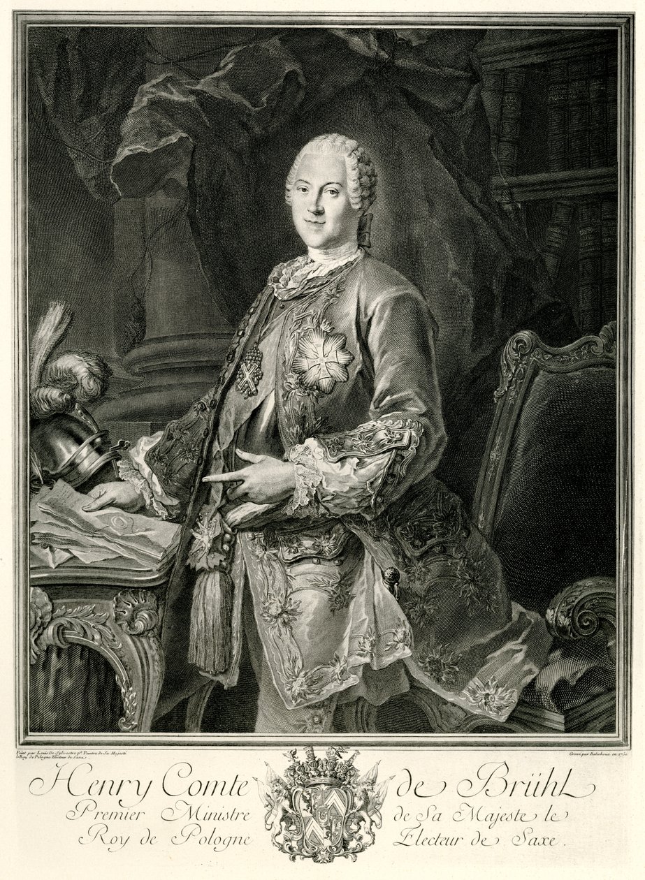 Heinrich Comte Brühl - German School