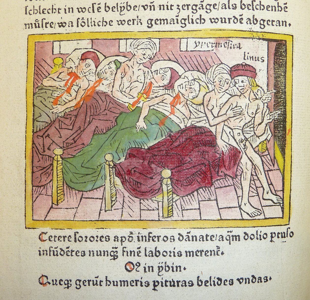 Hypermnestra, Lynceus - German School