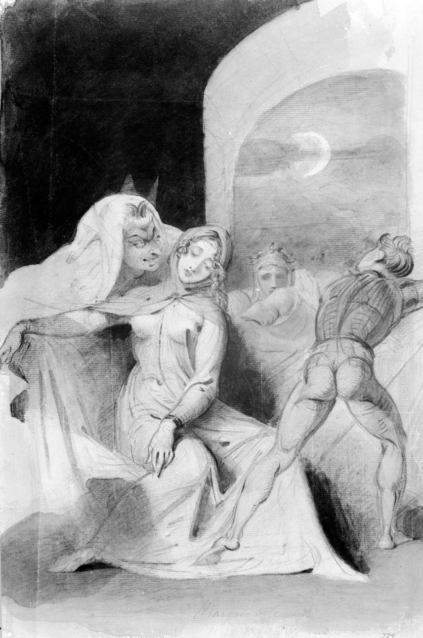 Illustration de Faust, 19ème siècle - German School