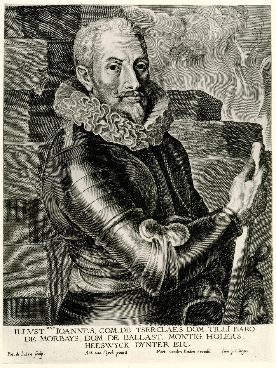 Jean Tserclaes, comte de Tilly - German School