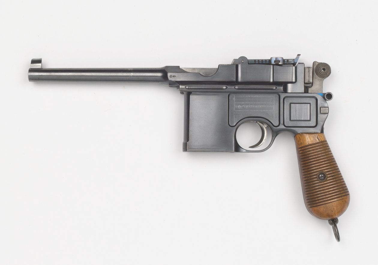 Pistolet Mauser C96 7,63 mm - German School