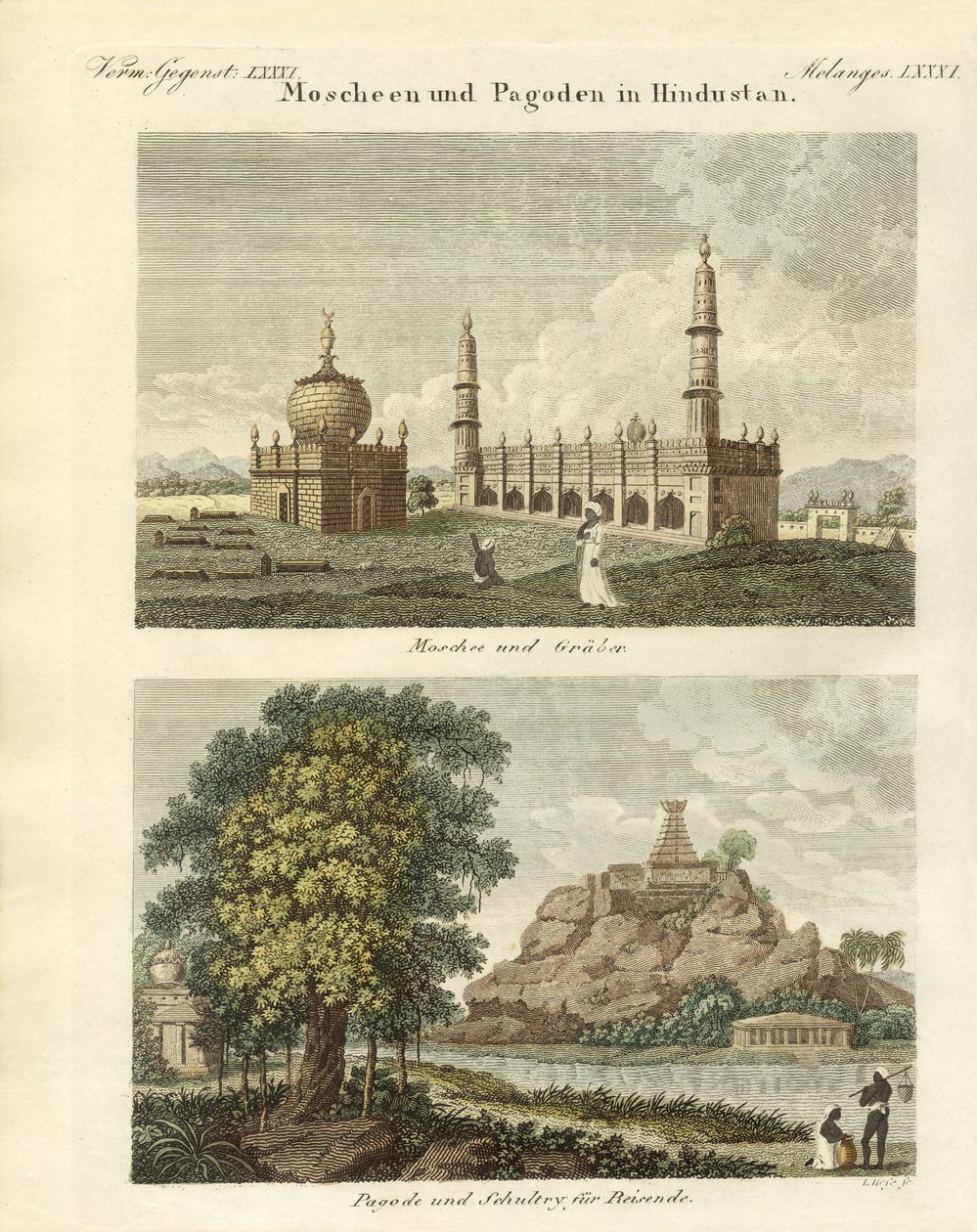 Mosquées et pagodes en Hindoustan - German School