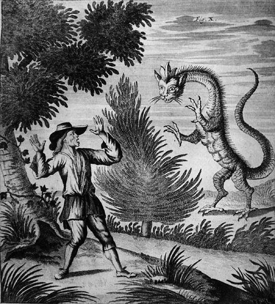Dragon de montagne, c.1660 - German School