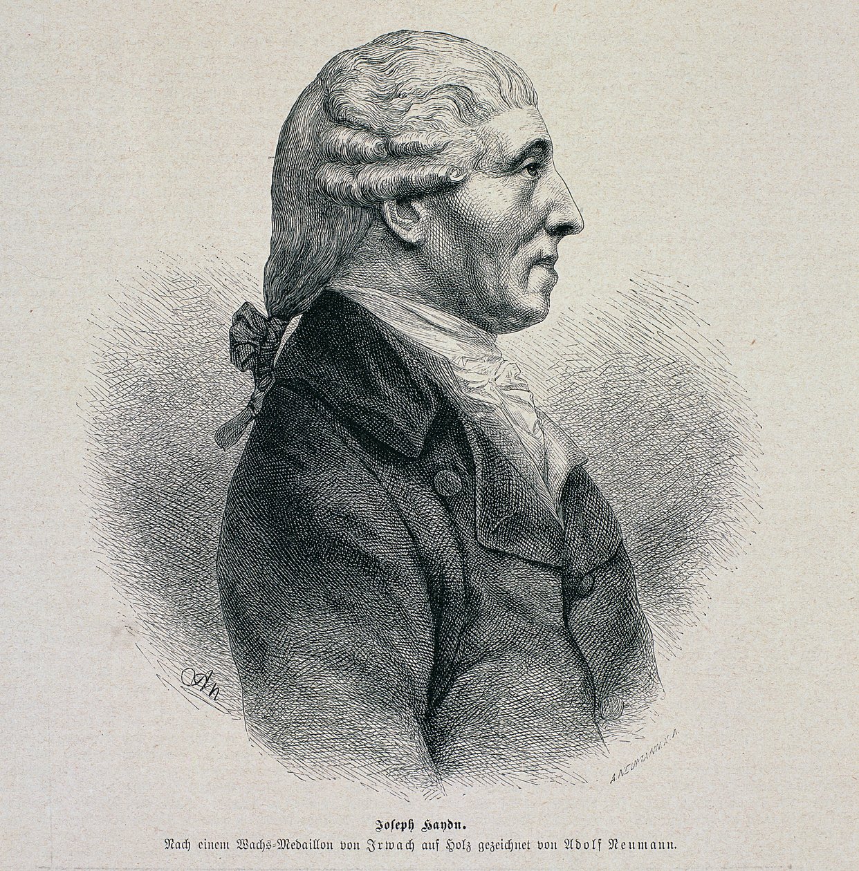 Portrait de Joseph Haydn (1732-1809) - German School