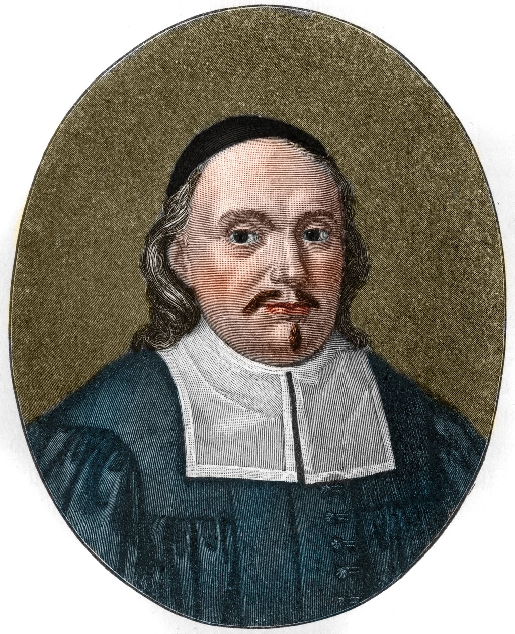 Portrait de Paul Gerhardt - German School