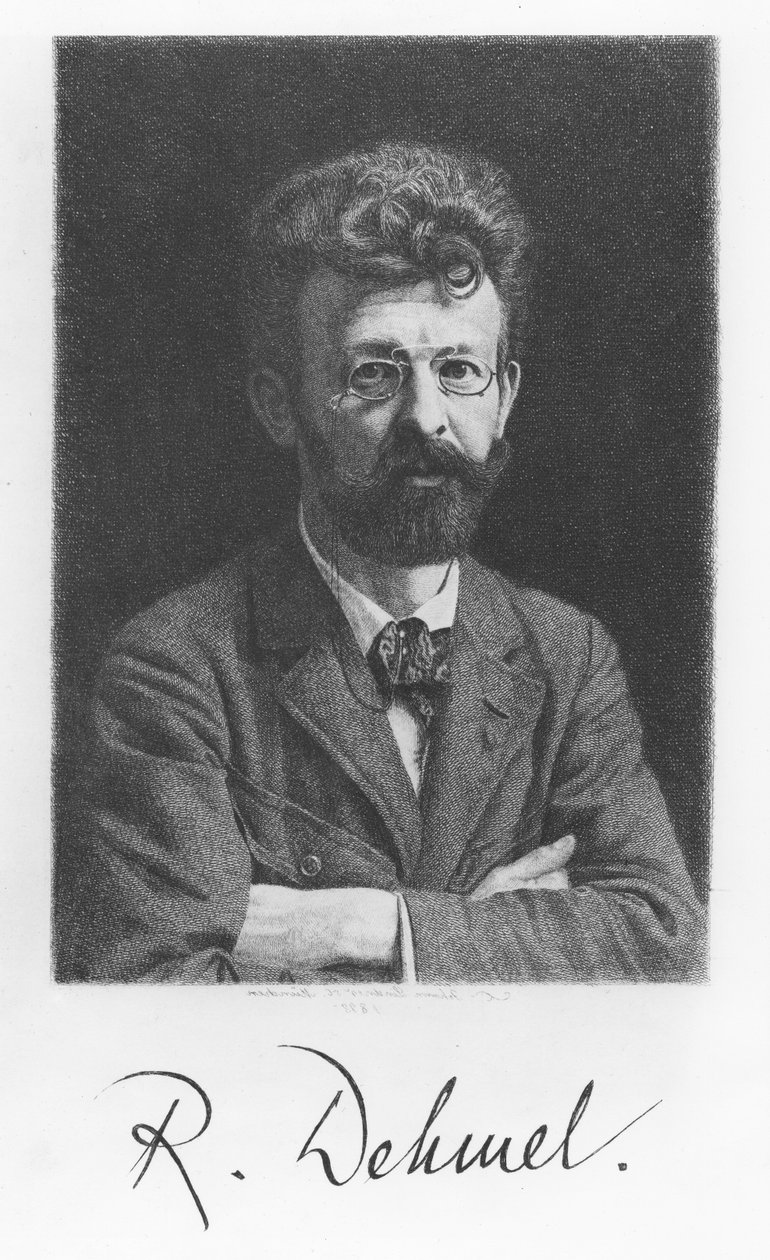 Richard Dehmel (gravure) - German School