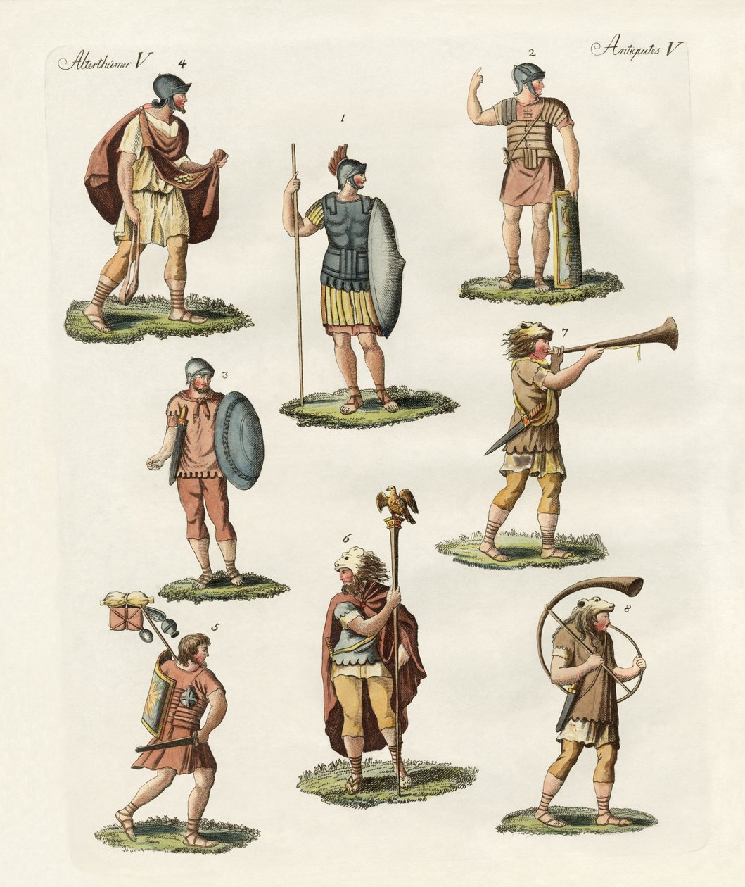 Soldats romains - German School