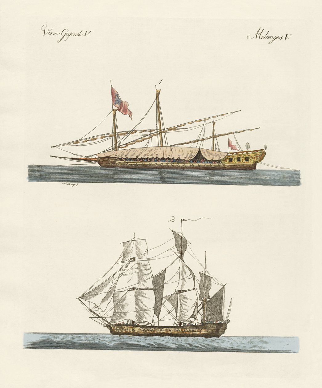 Navires - German School