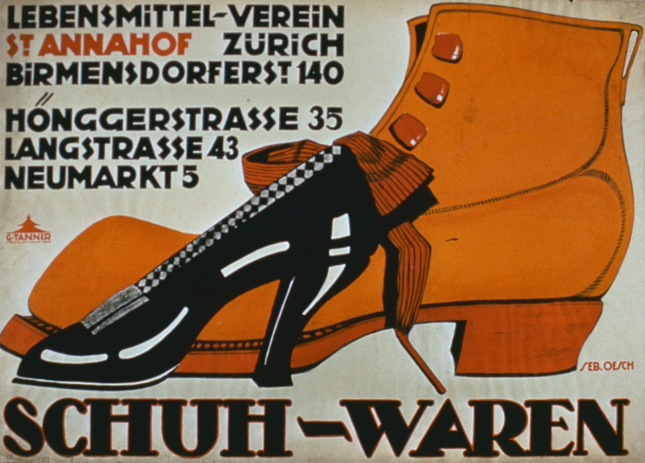 Magasins de Chaussures, Zurich - German School