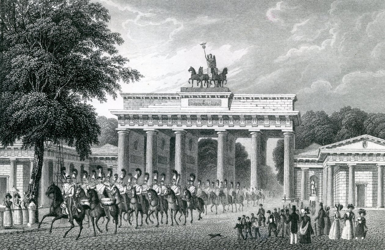 La Porte de Brandebourg, Berlin - German School