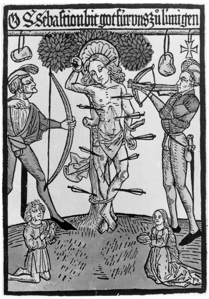 Le Martyre de Saint Sébastien - German School