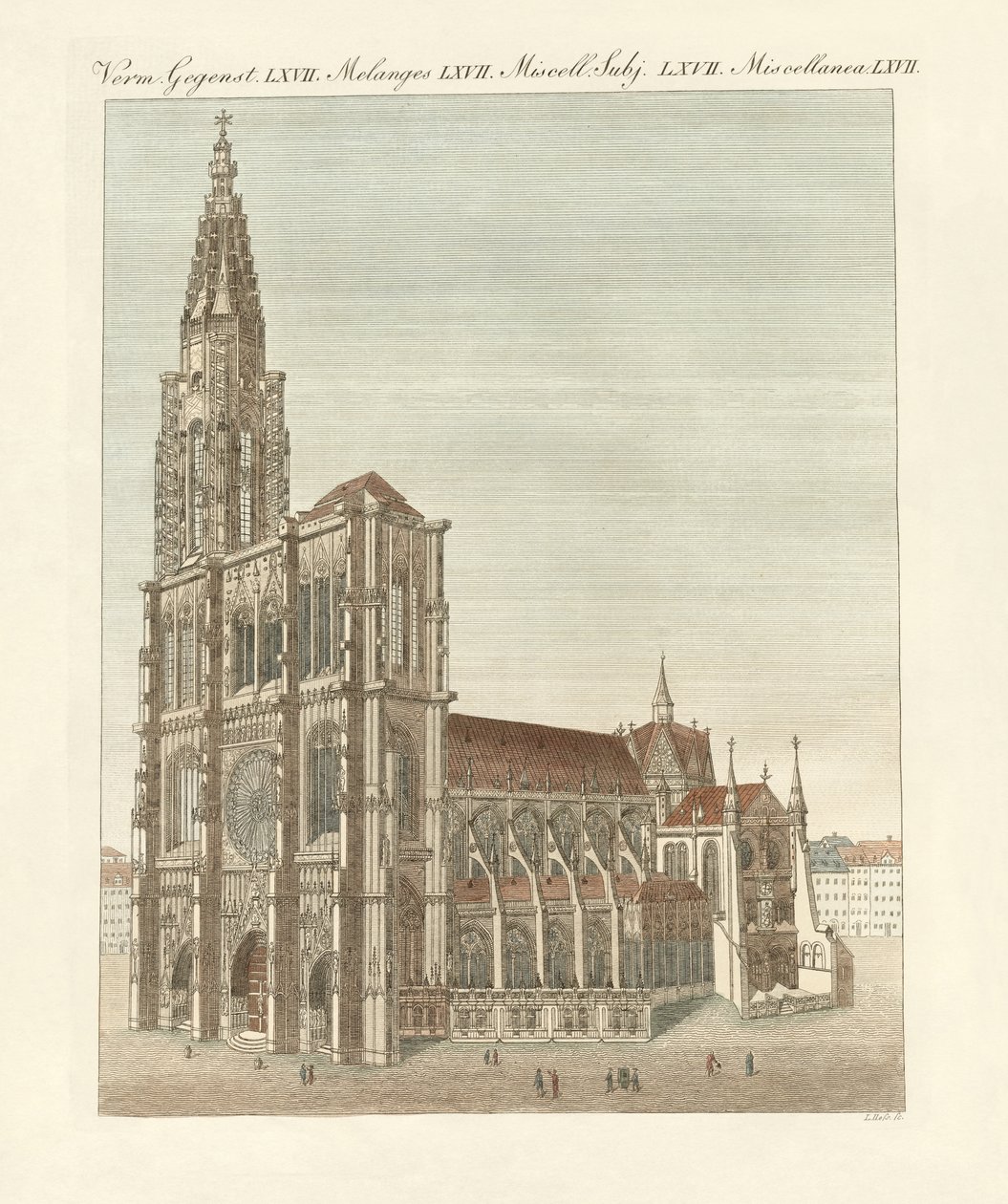 La cathédrale de Strasbourg - German School