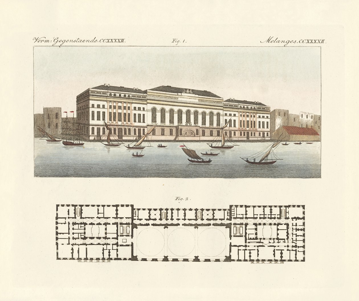La nouvelle douane à Londres - German School