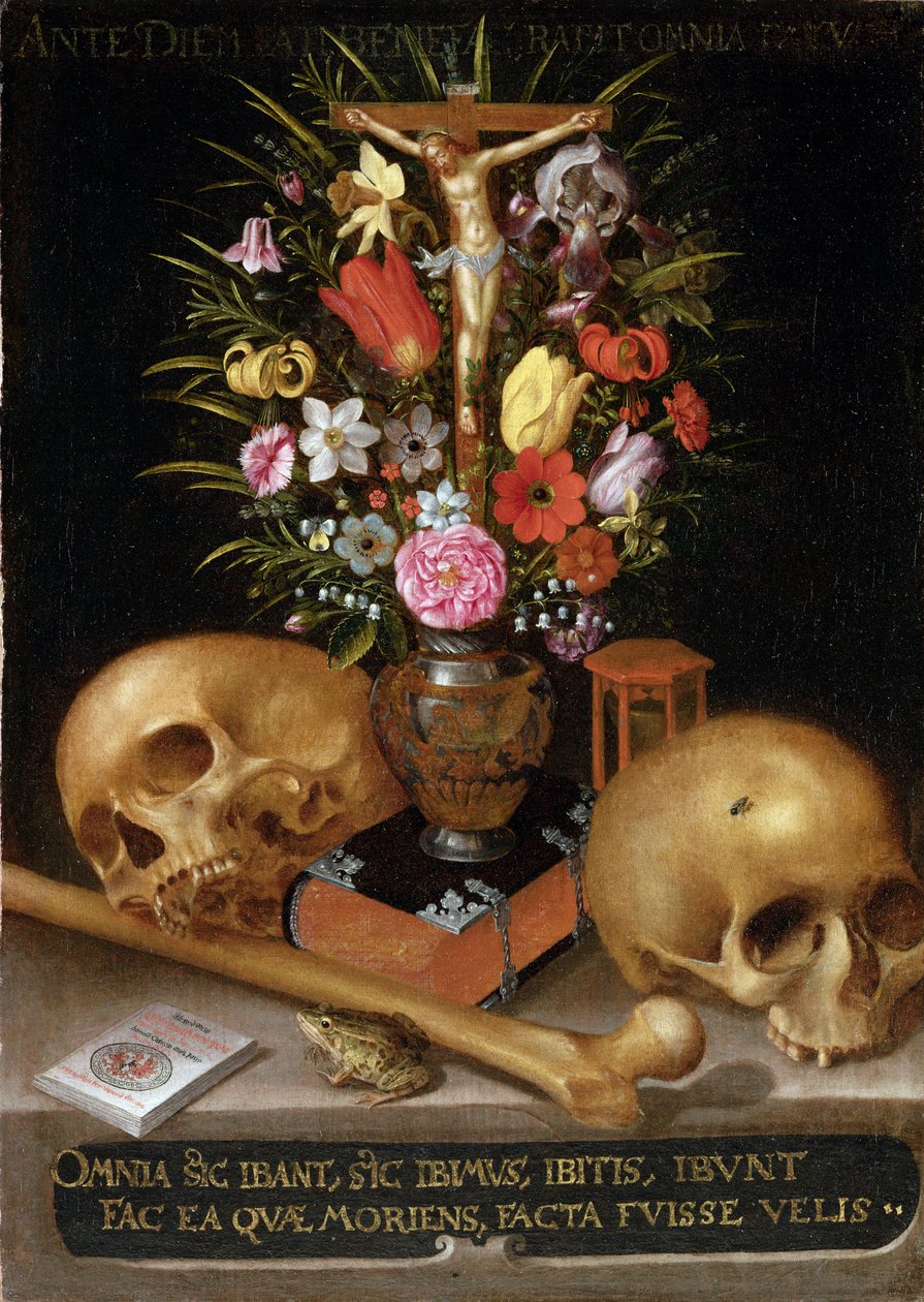 Nature morte de vanité - German School