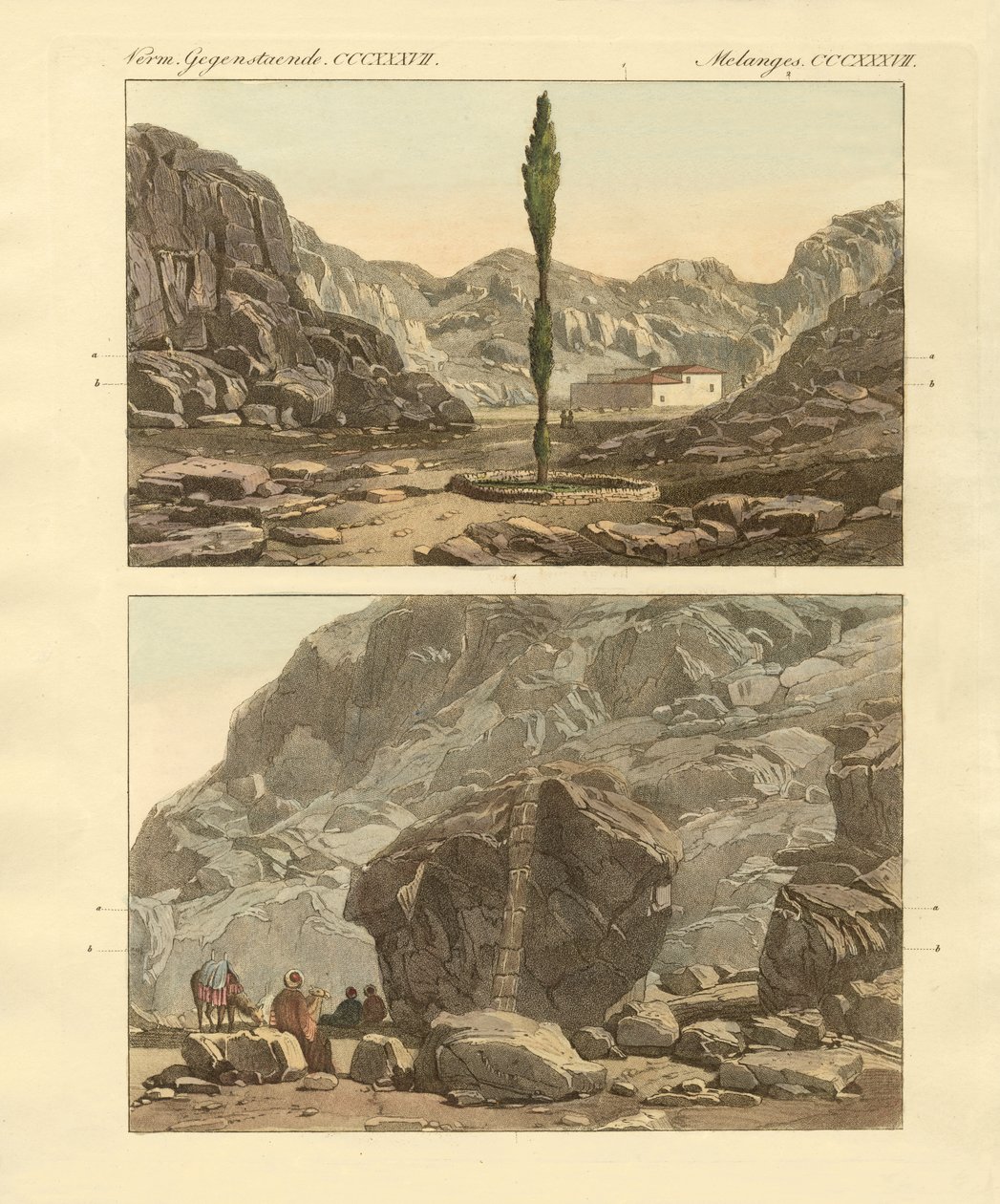 Vues du mont Sinaï - German School
