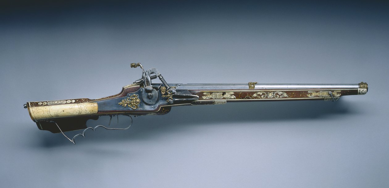 Fusil à rouet, 1618 - German School