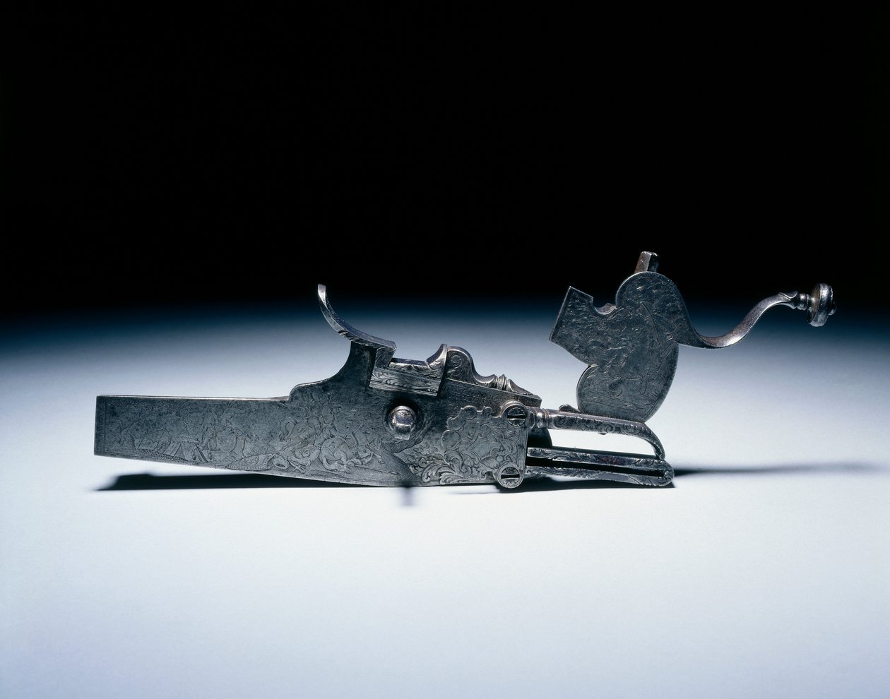 Roue de fusil de chasse, vers 1720-40 - German School