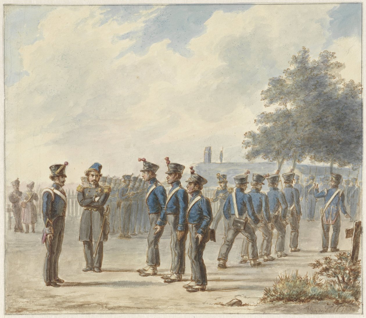 Milice rurale, 1830 - Gerret Jasink van de Poll