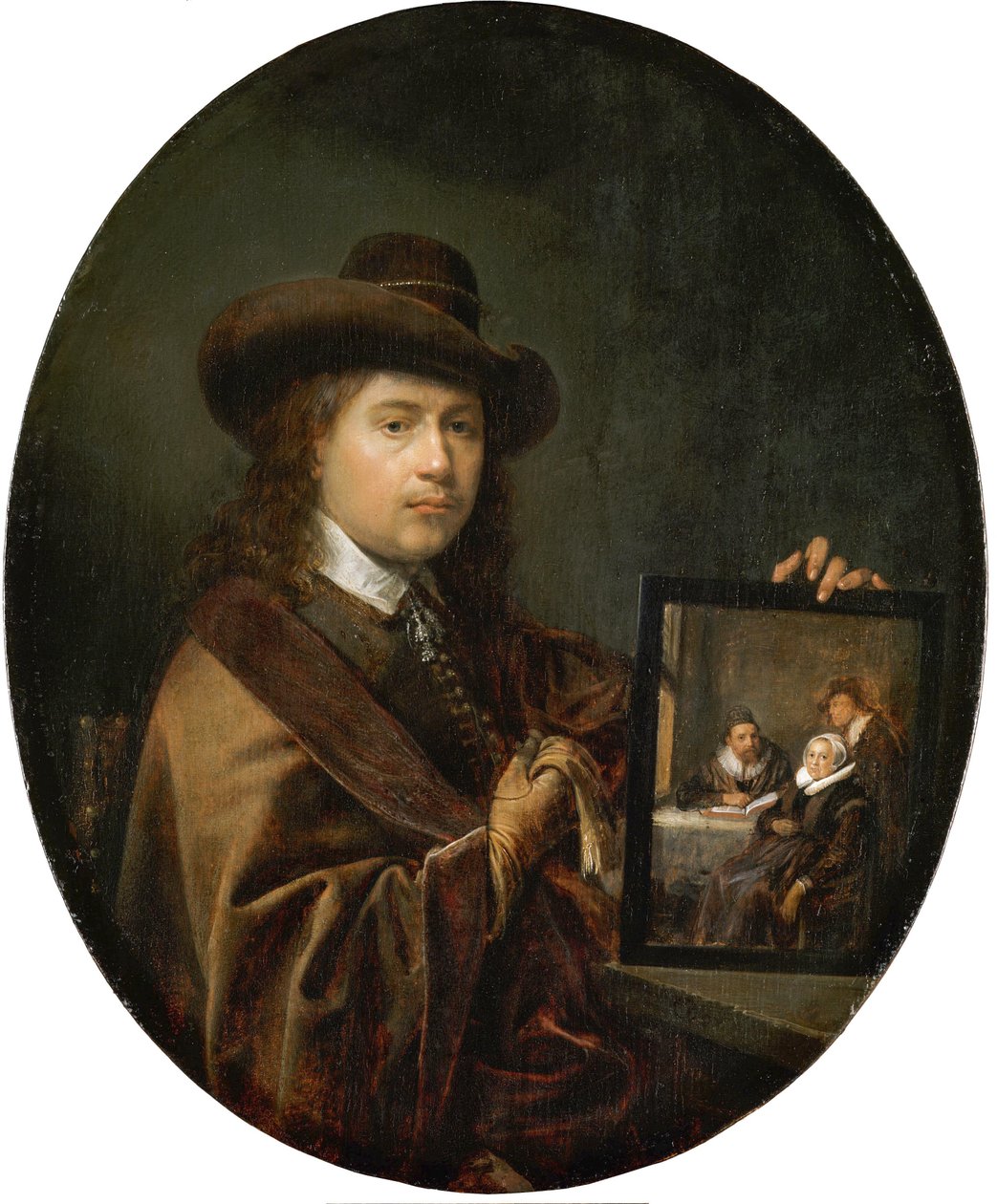 Autoportrait - Gerrit Dou