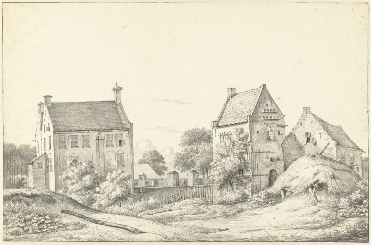 La maison Vroonestein près de Jutphaas - Gerrit Lamberts