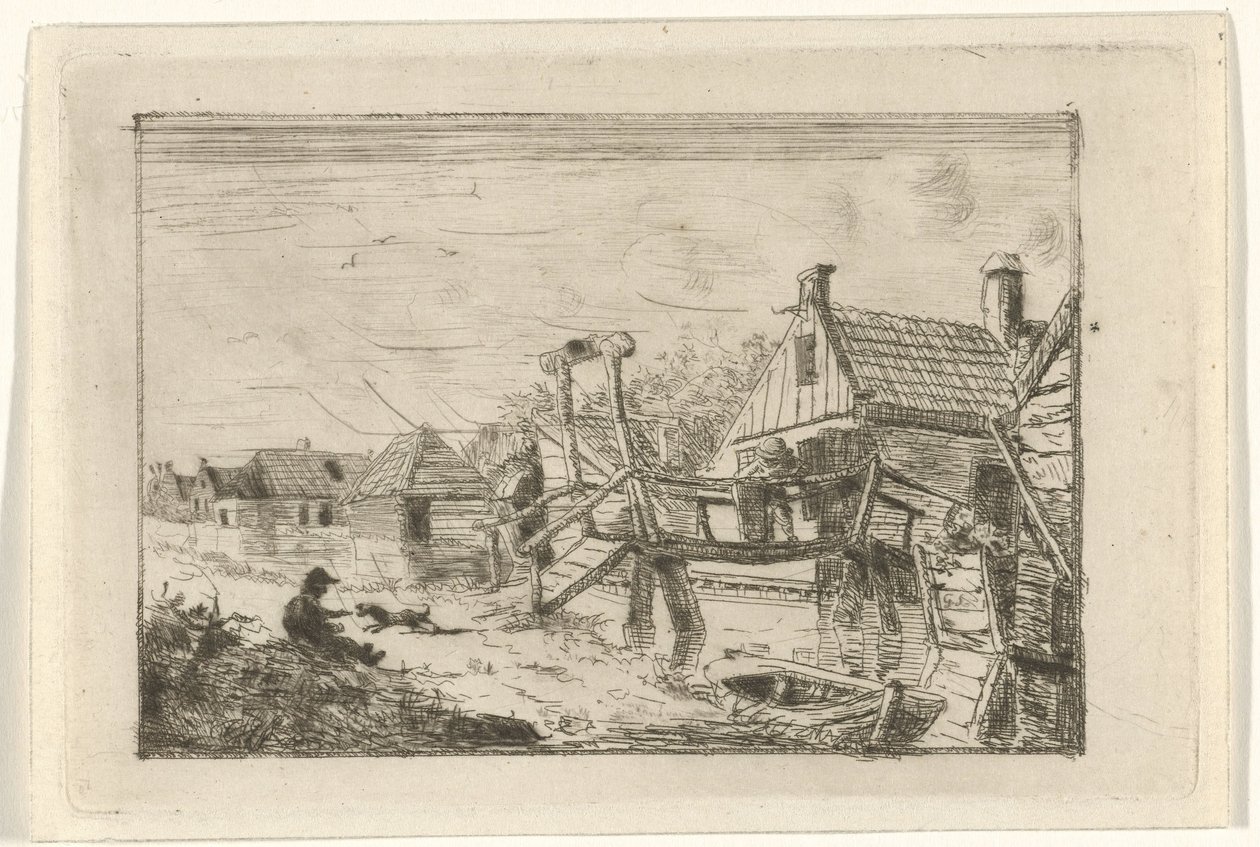 Pont en bois - Gerrit Lamberts