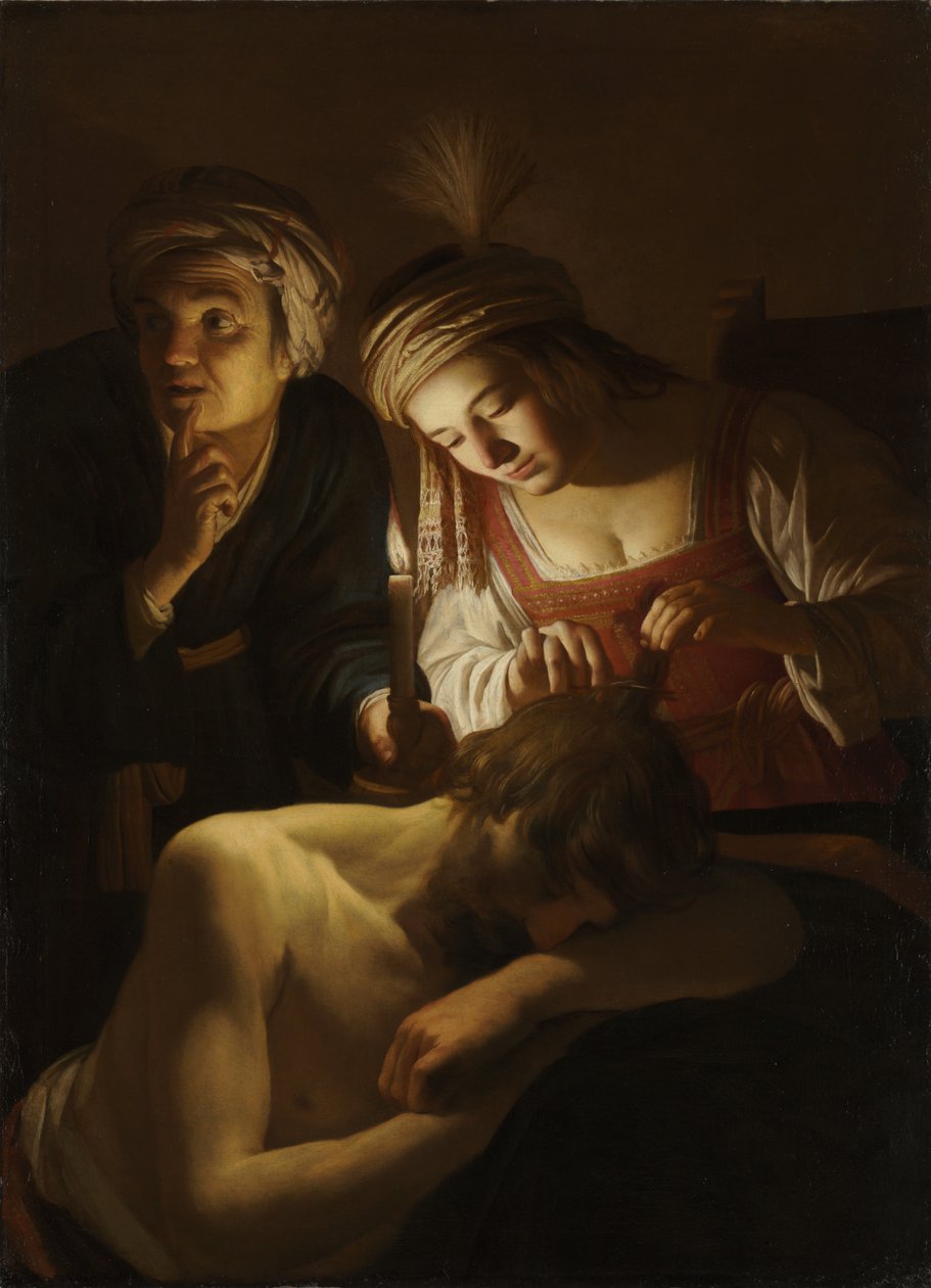 Samson et Dalila, vers 1616 - Gerrit van Honthorst